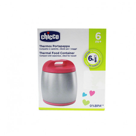 CHICCO THERMOS PORTAPAPPA ROSA 6M+