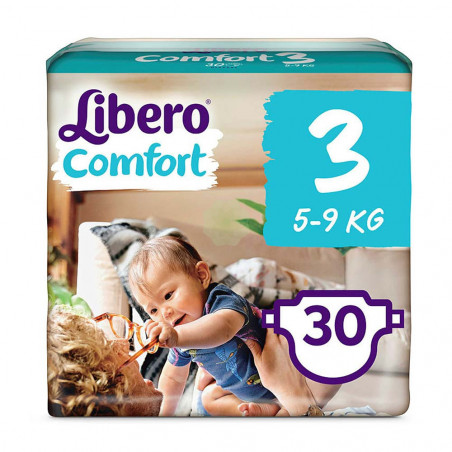 LIBERO COMFORT TG.3 4-9KG X30