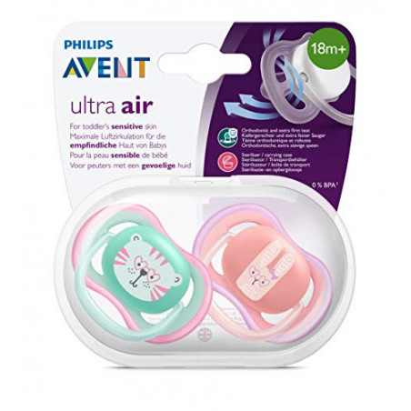 AVENT SUCCH.U.AIR 18M +DECO ROSA