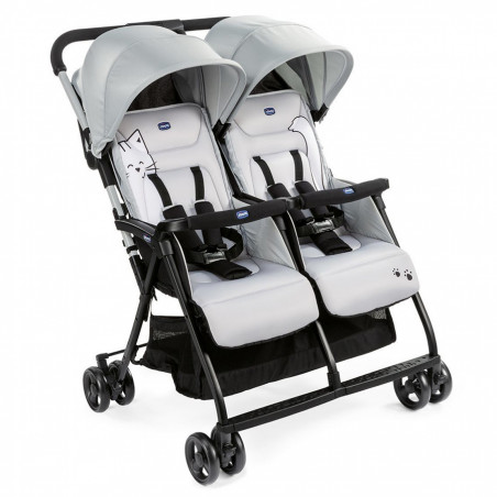 PASSEGGINO OHLALA TWIN SILVER CAT(E)