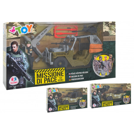 GLOBO PLAYSET MILITARE C FUORISTRADA