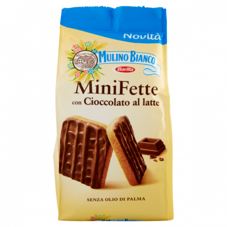 MULINO BIANCO MINIFETTE CIOC.LATTE 110GR