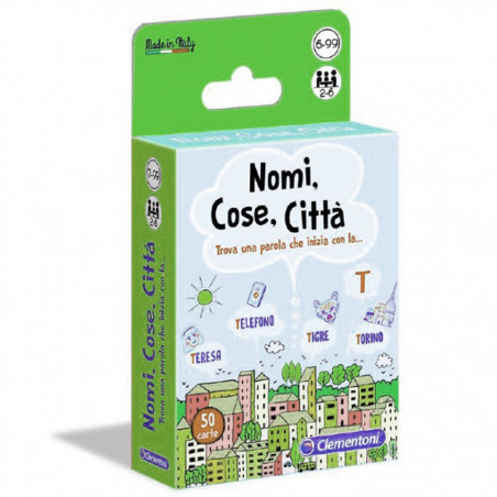 CLEMENTONI CARTE NOMI COSE CITTA'