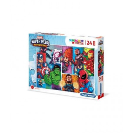 PUZZLE 24 MAXI SUPERHERO (E)