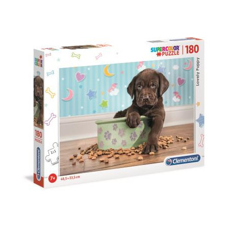 PUZZLE 180 LOVELY PUPPY 7+(E)