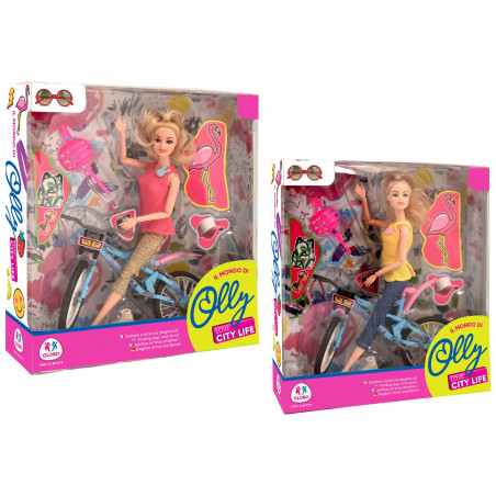 GLOBO FASHION DOLL SNODATA BICICL ACCES