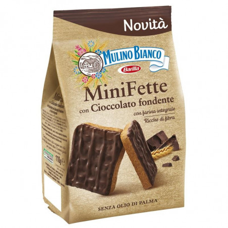 MULINO BIANCO MINIFETTE CIOCC FOND.110GR