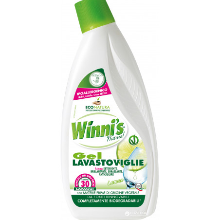 WINNIS NAT.GEL LAVASTOVIGLIE LIMONE 750M