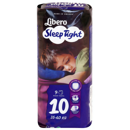LIBERO SLEEP TIGHT PANTS TG.10 X9