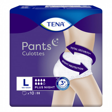 TENA PANTS SUPER NIGHT L X10 793672