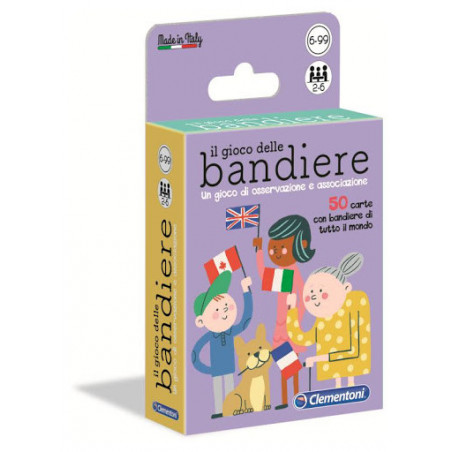 CLEMENTONI CARDS GIOCO DELLE BANDIERE