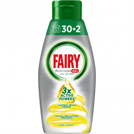 FAIRY PLATINUM GELx3 POWER LIMONE 650