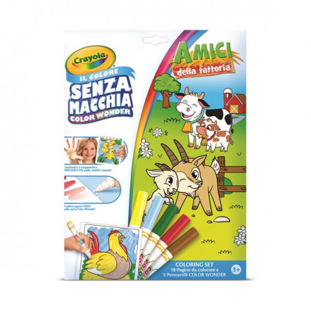 CRAYOLA COLOR WONDER ANIMALI 2 9200