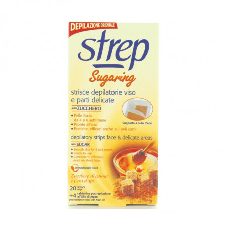 STREP STRISCE VISO SUGARING X20