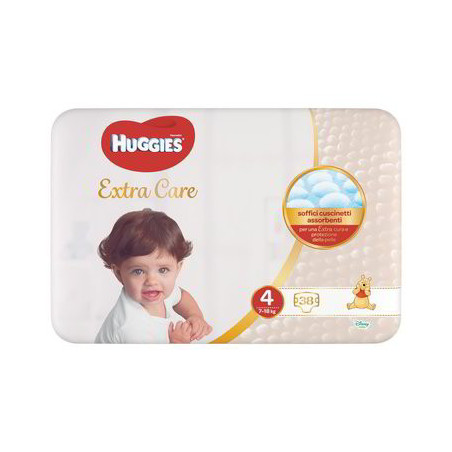 HUGGIES EXTRA CARE PACCO GRANDE TG.4