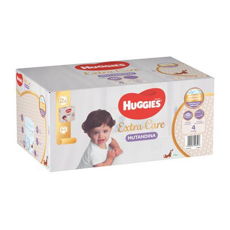 HUGGIES EXTRA CARE MUTAND.DUOPACK TG.4(E