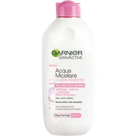 GARNIER A MICELL.+LATTE IDRAT.400ML