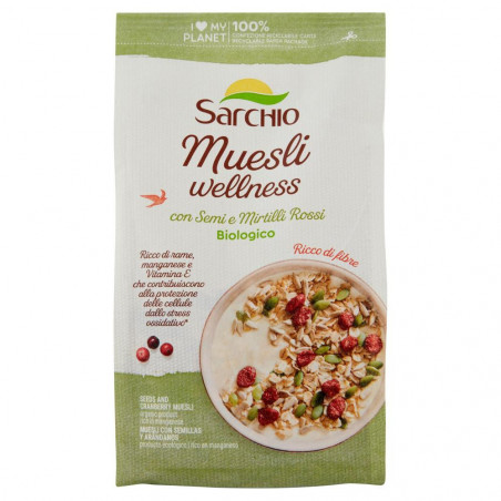 SARCHIO MUESLI WELLNESS 300GR