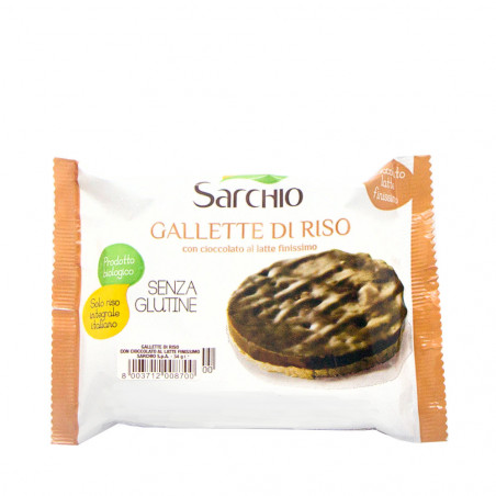 SARCHIO GALLETTE RISO C LATTE MONOP.34GR