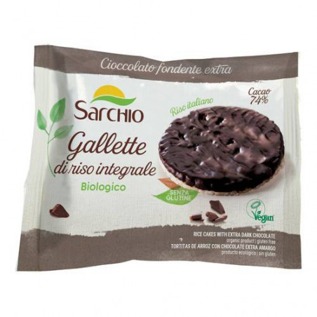 SARCHIO GALLETTE RISO C FOND MONOP.34GR