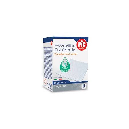 PIC FAZZOLETTI DISINFETTANTI 12PZ