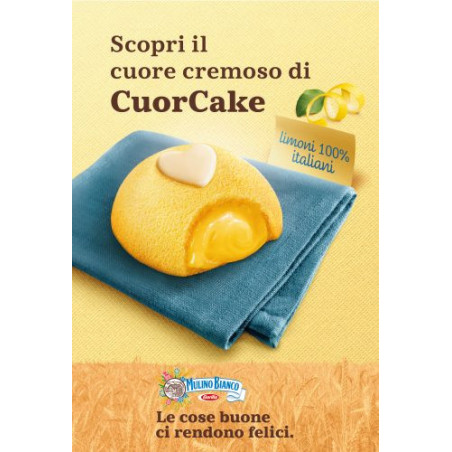 MULINO BIANCO CUOR CAKE CR.LIMONE 210GR