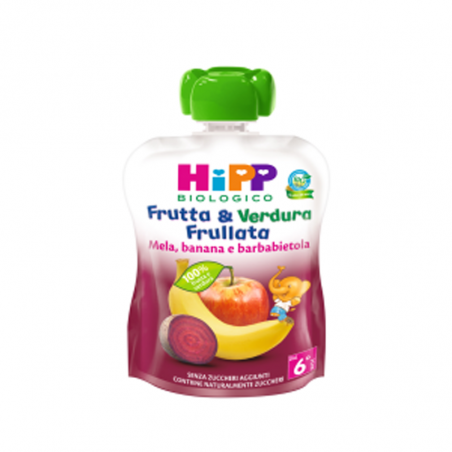 HIPP FRUTTA&VERD.FRULL.ME BAN BARB.90GR