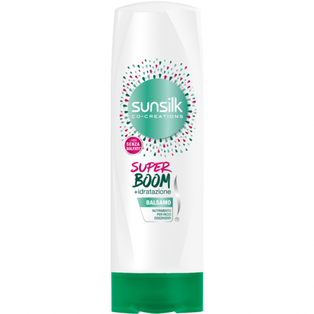 SUNSILK BALS.SUPER BOOM RICCI 185ML