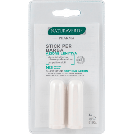 NATURA VERDE STICK BARBA 2PZ