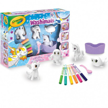 CRAYOLA WASHIMALS PEC.PETS SET ATTIVITA