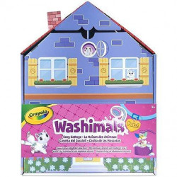 CRAYOLA WASHMALS CASETTA...
