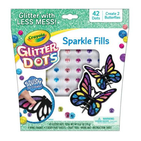 CRAYOLA GLITTER DOTS MOSAICI SCINT(E)