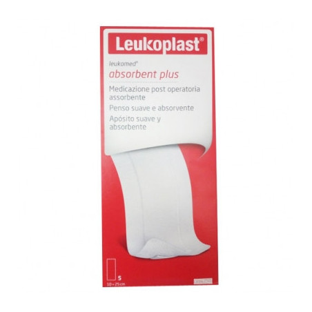 LEUKOPLAST CEROTTO POST.OP.10X25C 5P