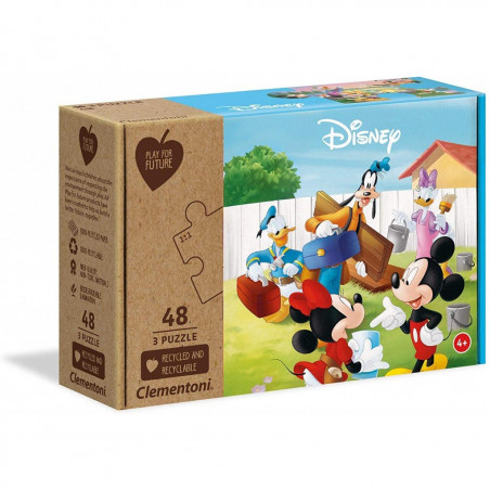 PUZZLE 3X48 PFF MICKEY(E)