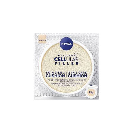 NIVEA CELL.FIL.3IN1 CUSHION N.1 LIG.MED