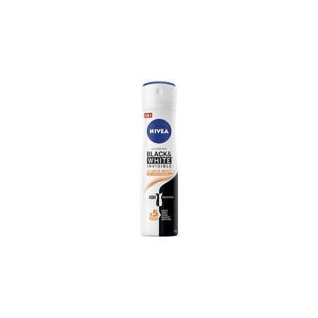 NIVEA DEO SPR B&W INVIS.150ML