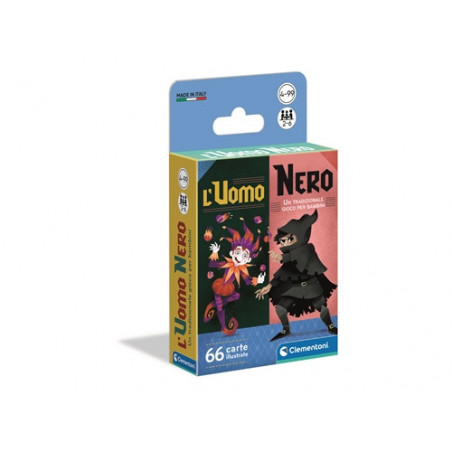 CLEMENTONI CARDS UOMO NERO