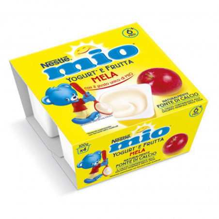 MIO MERENDA YOGURT MELA  4X100GR