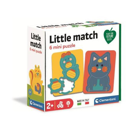 LITTLE MATCH MINI PUZZLE PICCOLI ANIMALI