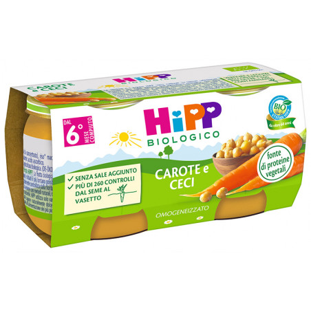 HIPP OMO CAROTE CECI  GR.80X2