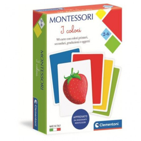 MONTESSORI CARTE I COLORI