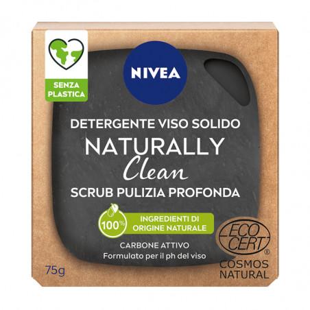 NIVEA DETERG.VISO SOLIDO SCRUB CARB.75GR