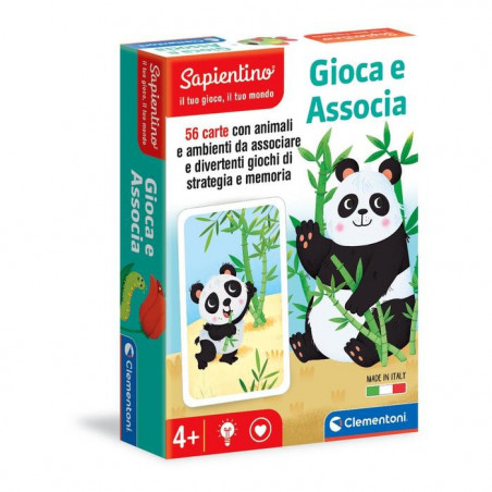 CARTE GIOCA E ASSOCIA ANIMALI AMICI