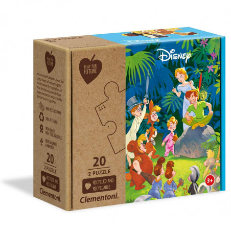 PUZZLE 20 PZ PFF JUNGLE BOOK+PETER PAN(E