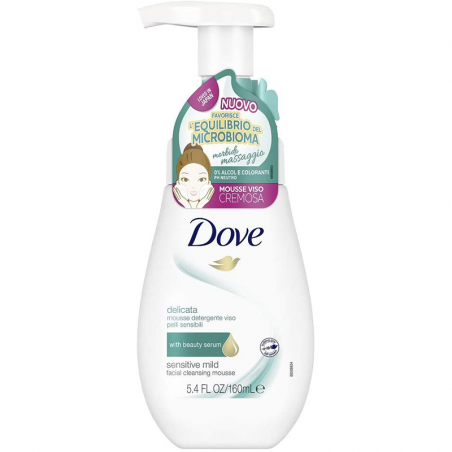 DOVE MOUSSE VISO SENSITIVE 160ML