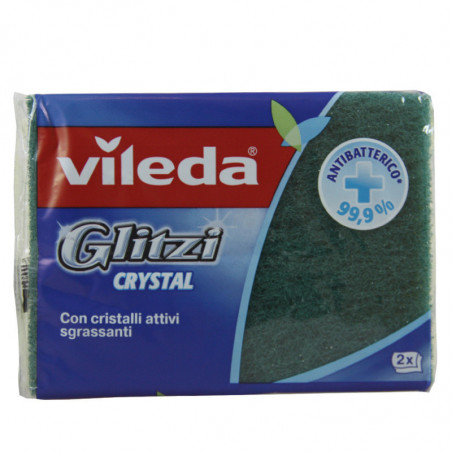 VILEDA SPUGNA GLITZI VERDEx2