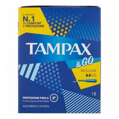 TAMPAX GO REGULARx18