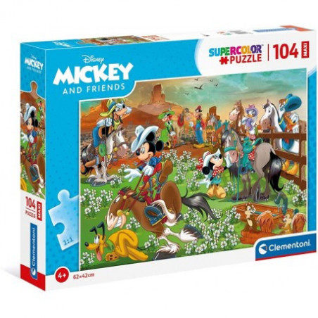 PUZZLE 104 MAXI MICKEY AND FRIENDS(E)