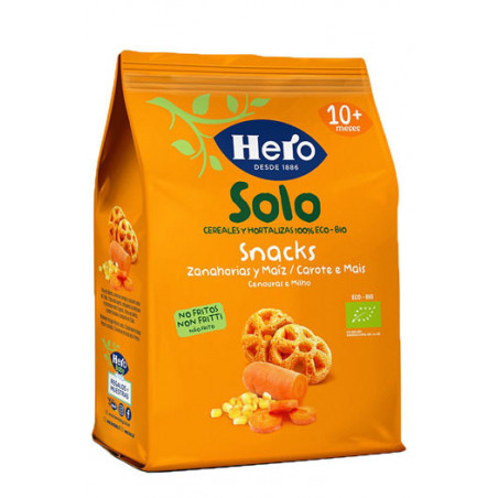 HERO SNACK CAROTE MAIS BIO GR.40