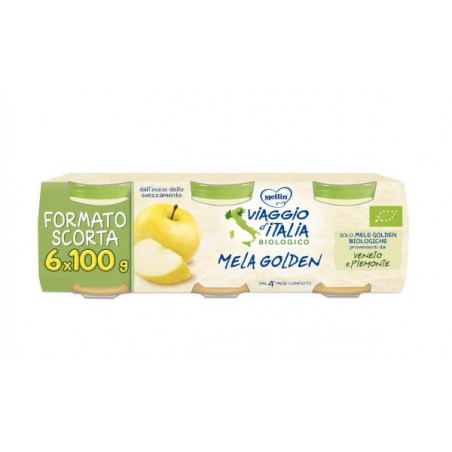 MELLIN OMO BIO MELA GOLDEN GR.100X6